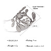 304 Stainless Steel Cuff Rings FS-WG71EDD-09-1