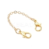 8Pcs 8 Styles Brass Cable Chains Chains AJEW-BA00146-5