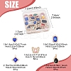 25Pcs 5 Styles Alloy Pendants FIND-FS0003-52-4