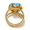 Ion Plating(IP) 304 Stainless Steel Open Cuff Rings RJEW-C079-20G-04-3