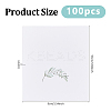 Rectangle Paper Table Place Cards AJEW-WH0752-125A-2