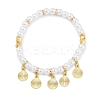 Rack Plating Brass Stretch Bracelets BJEW-P341-10E-G-1