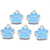 Alloy Enamel Pendants ENAM-T016-22P-E-RS-1
