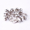 Tibetan Style Alloy Human Face Beads LS-X-TIBEP-GC184-AS-NR-1