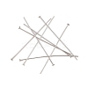 304 Stainless Steel Flat Head Pins STAS-Z089-03P-04-2