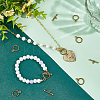 120Pcs Tibetan Style Alloy Toggle Clasps STAS-SP0001-62-4