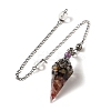 Natural Tourmaline Dowsing Pendulum Big Pendants G-H285-02P-06-2