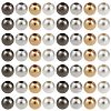 2400Pcs 4 Colors Round CCB Plastic Spacer Beads CCB-PA0001-05B-7