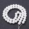 Natural Mashan Jade Round Beads Strands G-D263-8mm-XS01-3