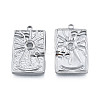 Non-Tarnish 304 Stainless Steel Pendants LS-STAS-N098-212P-1
