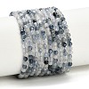 Natura Blue Rutilated Quartz Beads Strands GG-CBA3921-A05-3mm-2