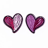 Transparent Acrylic Pendants LS-KY-T022-34-3