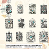 24Pcs 12 Styles Resin Imitation Turquoise Pendants FIND-CJ0003-52-2