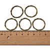 Tibetan Style Linking Rings LS-PALLOY-A017-AB-FF-4