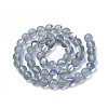 Synthetic Moonstone Beads Strands G-S283-03-6mm-2