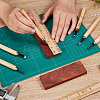 Unfinished Sandalwood for Knife Handle Crafts WOOD-WH0036-07-3
