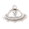 Tibetan Style Alloy Pendants X-TIBEP-5298-AS-LF-1