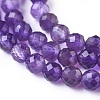Natural Amethyst Beads Strands LS-G-F619-46C-2