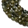 Natural Green Tourmaline Beads Strands X-G-L653-B03-3mm-4