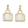 Natural Chalcedony Pendants LS-KK-N232-21-NF-1