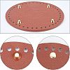 PU Leather Flat Round Bag Bottom FIND-CA0001-11J-4