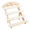 4-Tier Pine Wood Retail Display Racks ODIS-WH0025-102-1