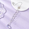 Glass Round & Octagonal Beads Hanging Suncatchers HJEW-JM04605-01-1