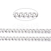 304 Stainless Steel Cuban Link Chains CHS-M003-13P-D-3