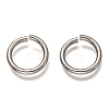 Non-Tarnish 304 Stainless Steel Open Jump Rings STAS-H136-06C-P-1