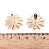 Brass Bead Caps KK-N278-12KCG-3