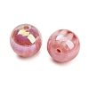 UV Plating Opaque Resin & Glitter Powder Beads RE-CBA3404-01D-2