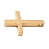304 Stainless Steel Saint Peter's Cross Pendants STAS-K311-10E-G-2