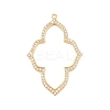 Brass Micro Pave Cubic Zirconia Pendants KK-Z133-05G-02-1