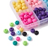 176Pcs 8 Colors Handmade Polymer Clay Beads CLAY-YW0001-81-2