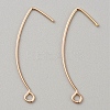 Brass Earring Hooks LS-KK-WH0044-141D-G-1