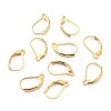 304 Stainless Steel Leverback Earring Findings LS-X-STAS-K233-04G-2