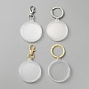 Commemorative Coin Acrylic Pendant Keychain Sets KEYC-WH0024-31A-1