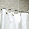 16Pcs 2 Style Iron Shower Curtain Rings for Bathroom HJEW-FH00117-6