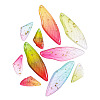 20Pcs 10 Styles Transparent Resin Big Pendants RESI-TA0003-25D-2