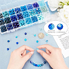24 Color Imitation Pearl & Crackle & Transparent & Opaque Glass Beads GLAA-PH0002-89B-3