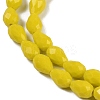 Opaque Solid Color Beads Strands EGLA-N013-P6mm-D06-3