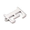 Tarnish Resistant 304 Stainless Steel Charms STAS-H112-E-P-3