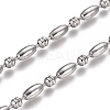 Non-Tarnish 304 Stainless Steel Ball Chains CHS-L024-022F-3