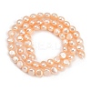 Natural Cultured Freshwater Pearl Beads Strands PEAR-P064-19G-12C-3