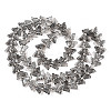 Electroplate Glass Beads Strands EGLA-N012-04D-2