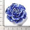 Synthetic Shell Dyed Carved Flower Connector Charms SHEL-D081-01G-3