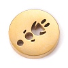 Ion Plating(IP) 304 Stainless Steel Charms STAS-F261-03G-2