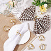 Iron Napkin Rings AJEW-WH0258-555-5