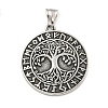 316 Surgical Stainless Steel Pendants STAS-E212-58AS-1