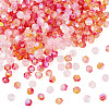 390Pcs 3 Colors Transparent Colours Glass Seed Beads GLAA-TA0003-76B-3
